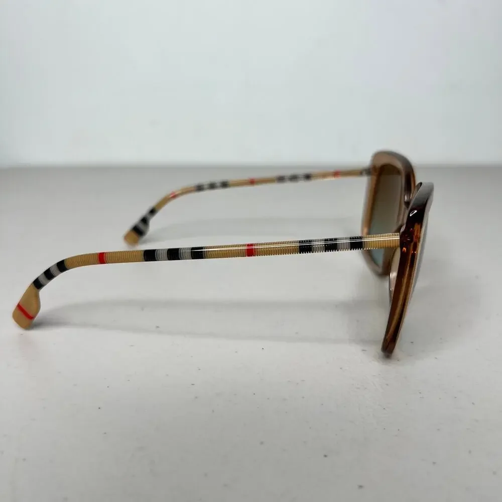 Burberry Tan Square Sunglasses